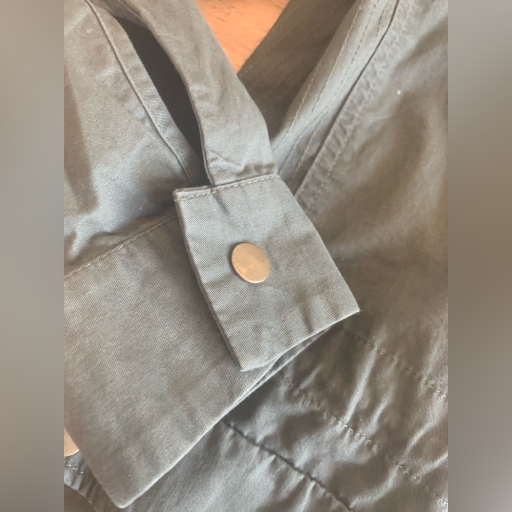 Love Tree Olive Utility Jacket - Picture 3 of 10